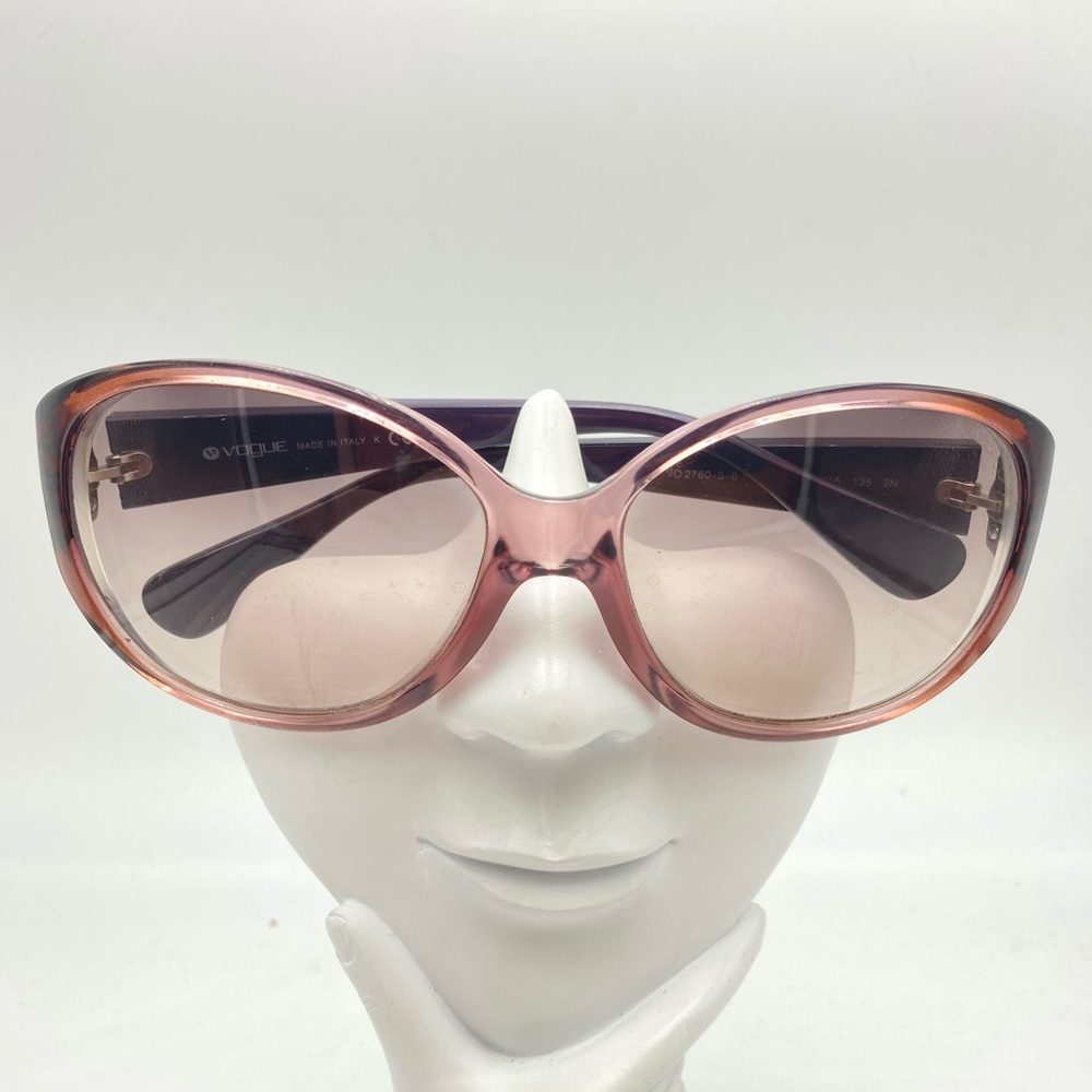 Vintage Vogue Purple Oval Sunglasses Frames
